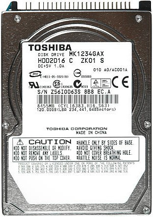 Toshiba MK1234GAX